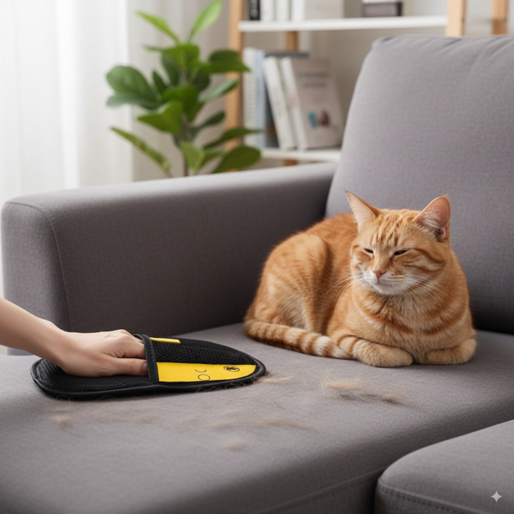 Guante quita pelo premium para mascotas 🐾